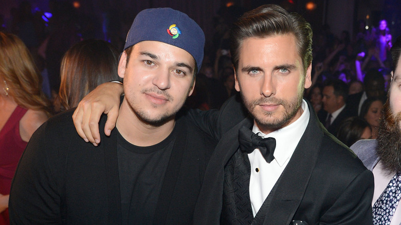 Rob Kardashian and Scott Disick smiling