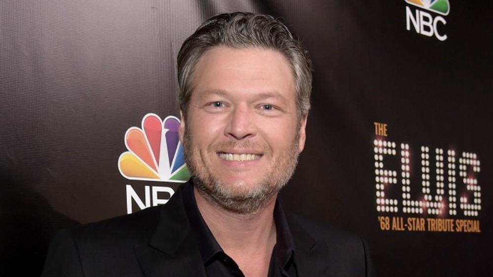 Blake Shelton smiles 