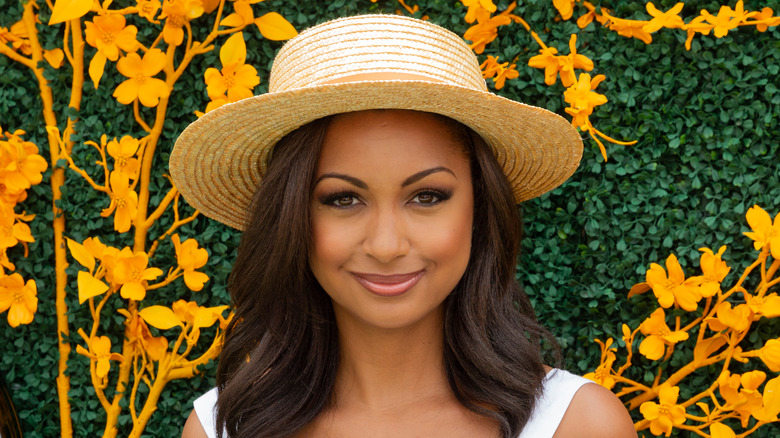 Eboni K. Williams hat smiling