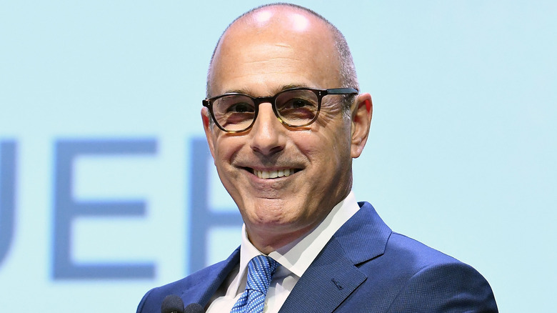 Matt Lauer smiling