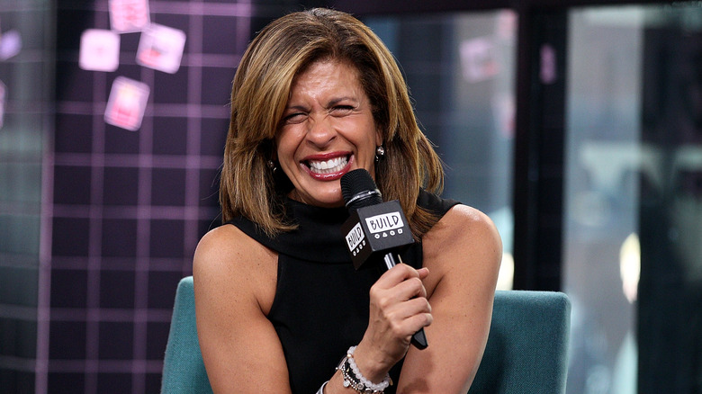 Hoda Kotb speaking at event