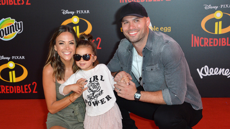 Jana Kramer and Mike Caussin with daughter Jolie