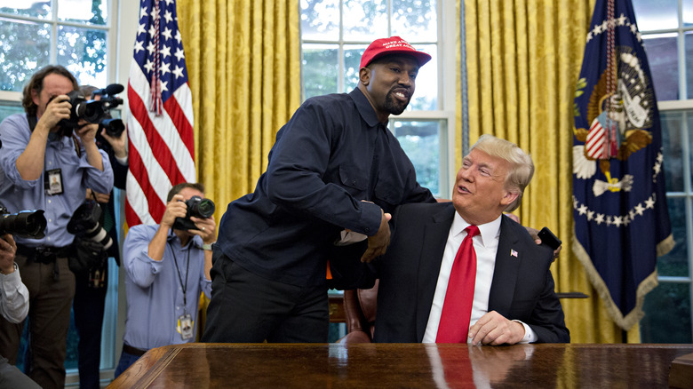 Kanye West at White House