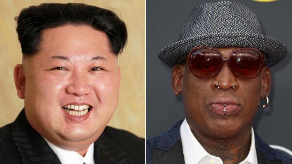 Dennis Rodman and Kim Jong Un