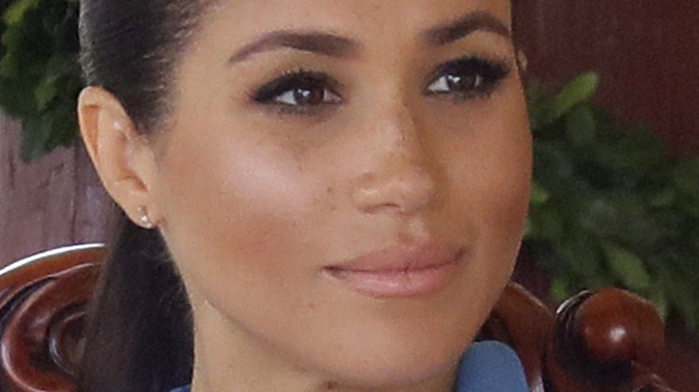 Meghan Markle brown eyes