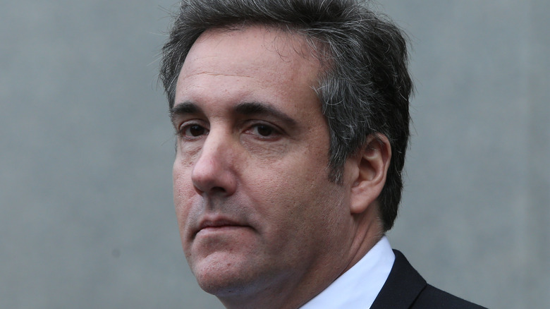 Michael Cohen leaves federal court in Lower Manhattan 2018