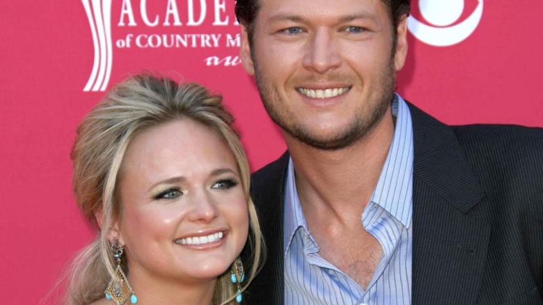 Miranda Lambert and Blake Shelton at 2008 ACM Awards.