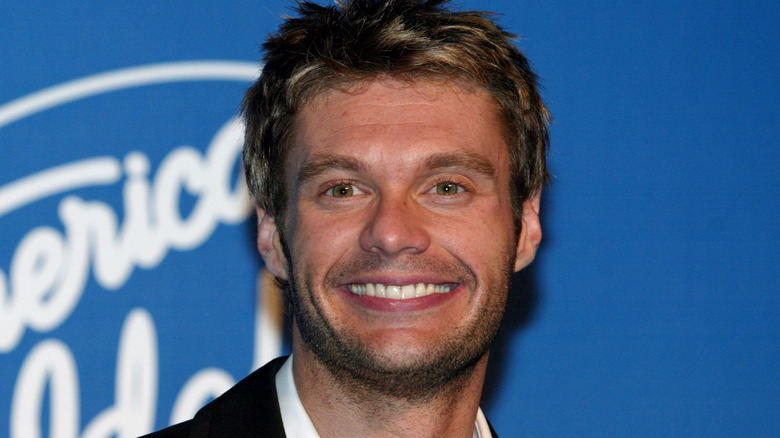 Ryan Seacrest smiling