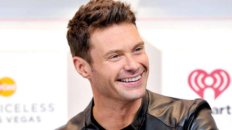 Ryan Seacrest smiling