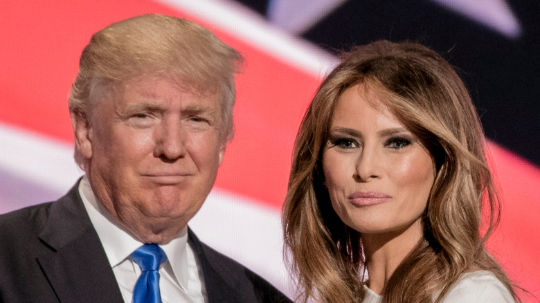 Donald and Melania Trump