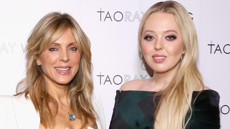 Tiffany Trump with Marla Maples