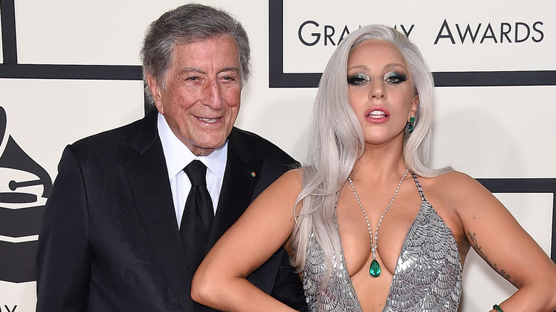 Tony Bennett with Lady Gaga in 2015