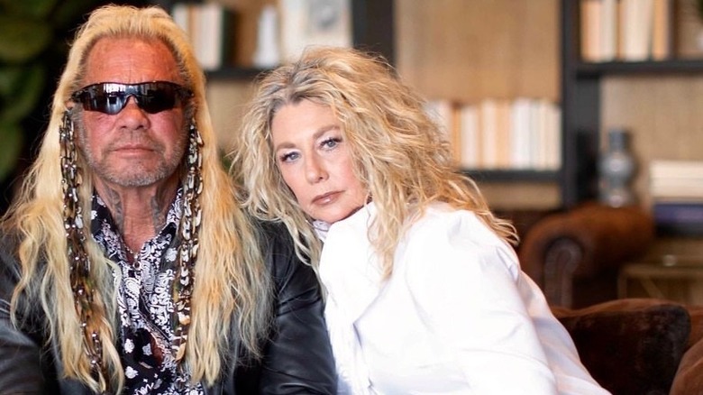 Duane Chapman and Francie Frane pose 