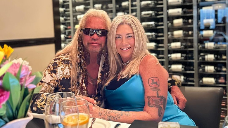 Duane Chapman and Francie Frane pose 