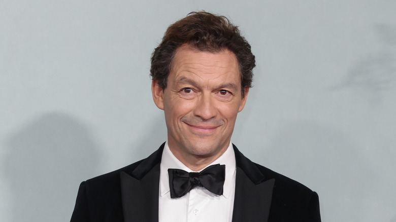 Dominic West in a tuxedo