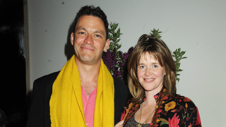 Dominic West and Catherine FitzGerald