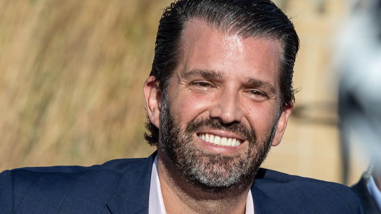 Donald Trump Jr. grinning 