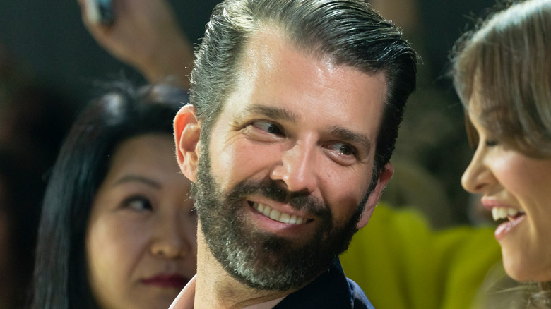 Donald Trump Jr. grinning 