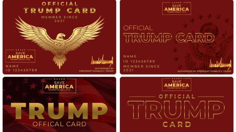 Donald Trump cards