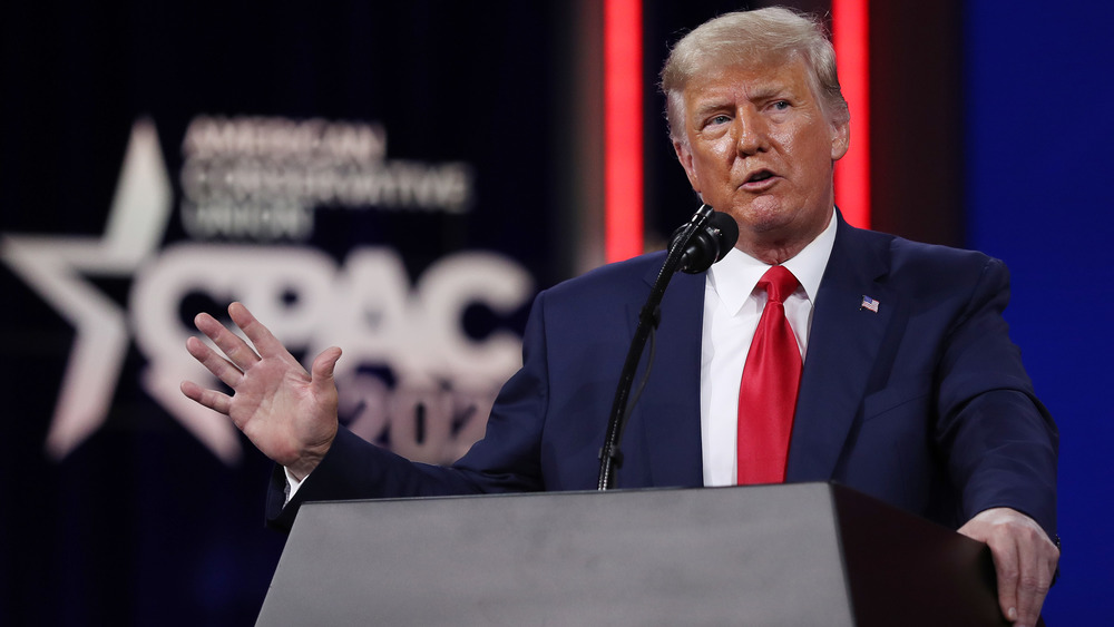 Donald Trump speaking at The Conservative Political Action Conference