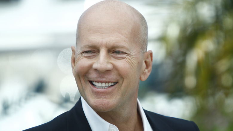 Bruce Willis smiling