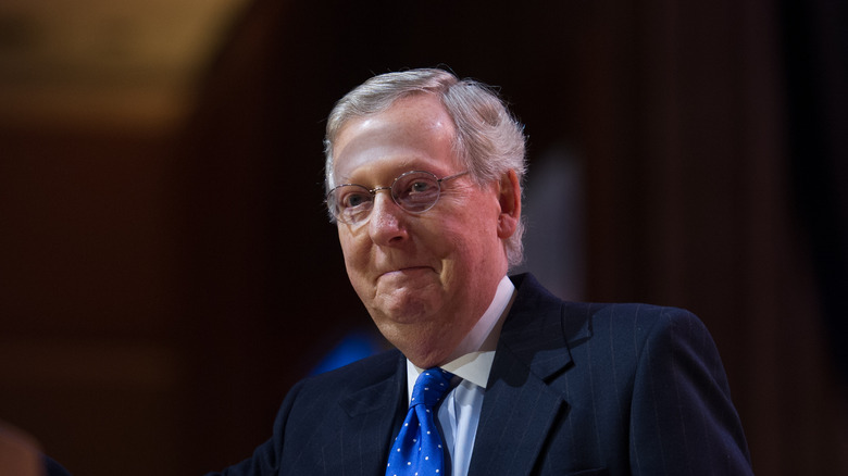 Senator Mitch McConnell (R-KY) speaks at the Conservative Political Action Conference (CPAC) 2014