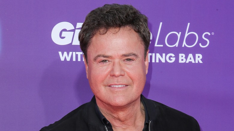 Donny Osmond short hair smiling