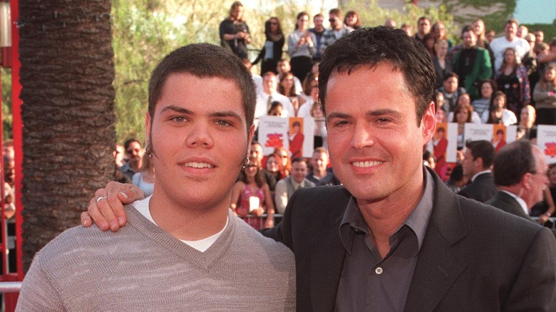 Donny Osmond with son Jeremy