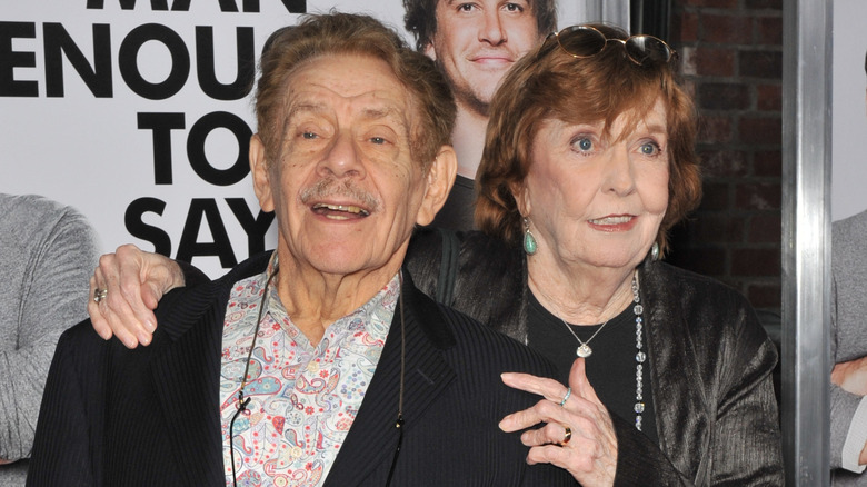 Jerry Stiller and Anne Meara on the red carpet