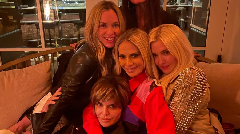 Dorit Kemsley and friends pose 