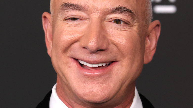 Jeff Bezos smile