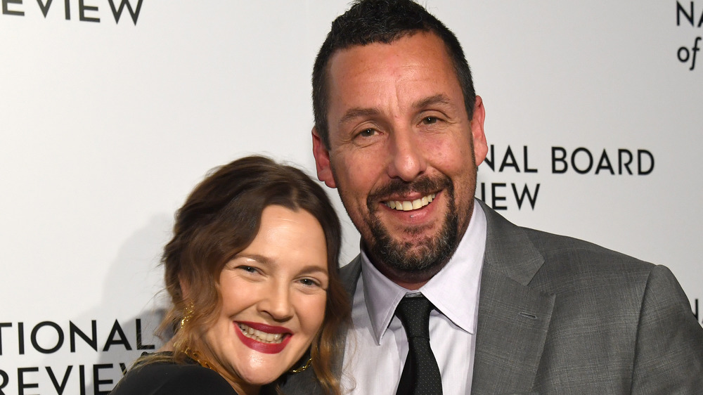 Drew Barrymore and Adam Sandler