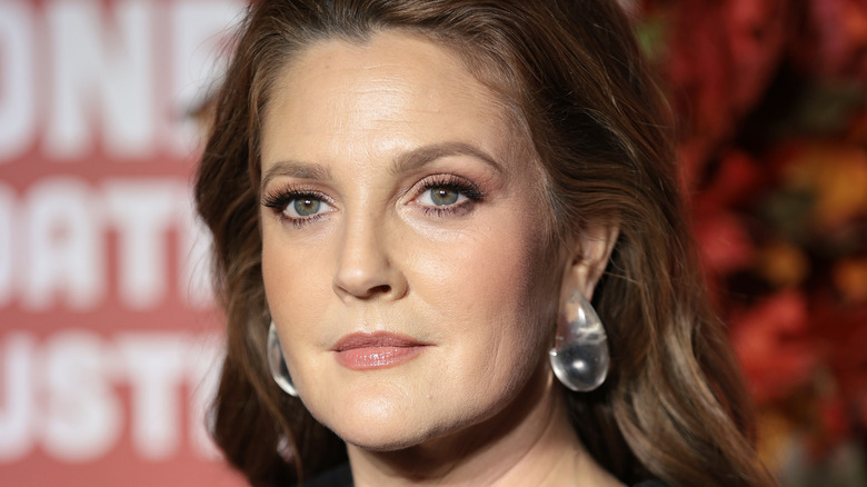 Drew Barrymore looking fierce