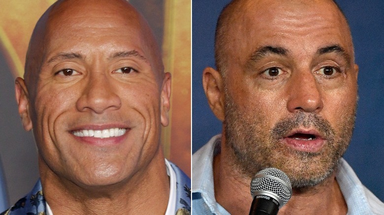 The Rock and Joe Rogan