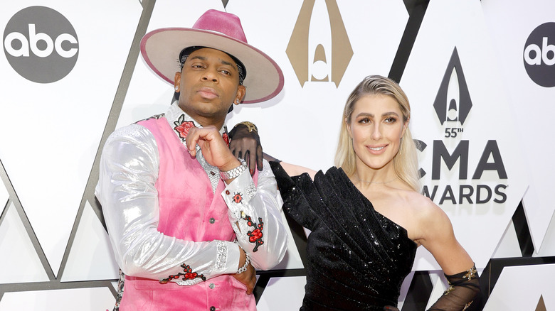 Jimmie Allen and Dancing with the Stars pro Emma Slater