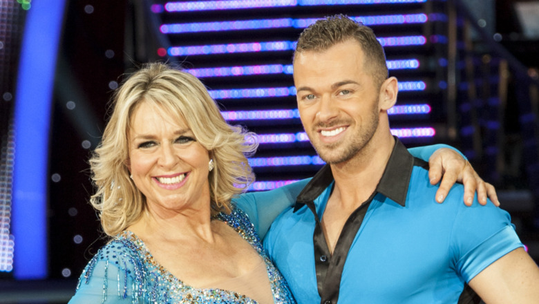 Fern Britton and Artem Chigvintsev on Strictly Come Dancing