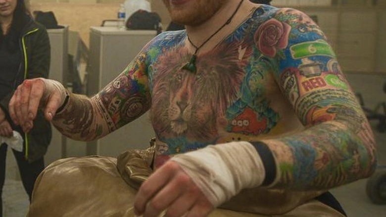 Ed Sheeran's tattoo