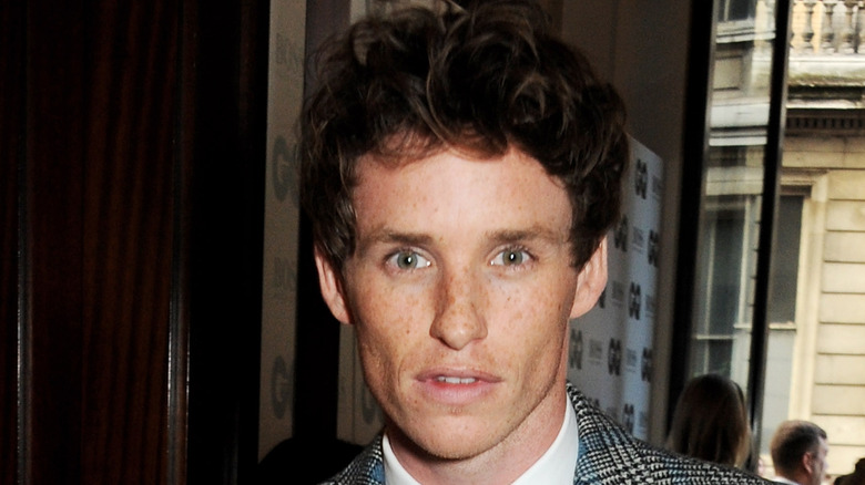 Eddie Redmayne curly hair 