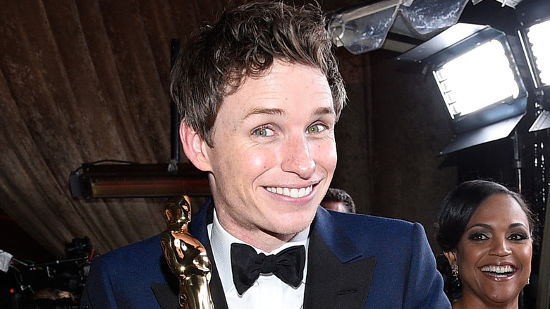  Eddie Redmayne at Oscars 