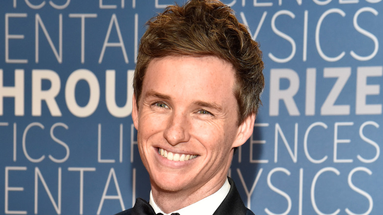 Eddie Redmayne smiling