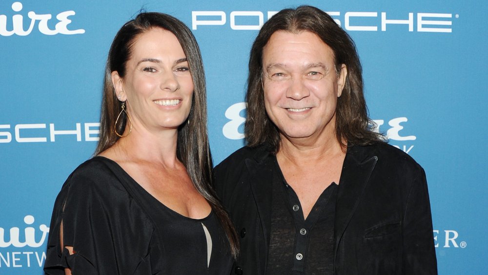 Janie Liszewski and Eddie Van Halen