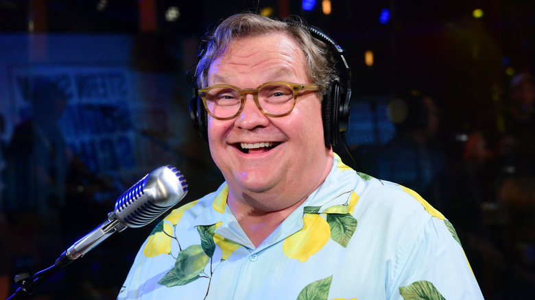 Andy Richter smiling at SiriusXM