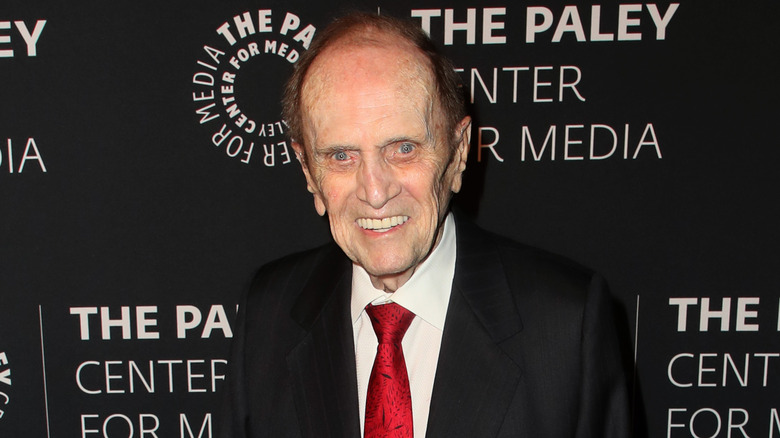 Bob Newhart smiling at Paley Center event