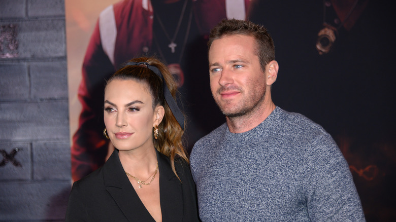 Elizabeth Chambers and Armie Hammer