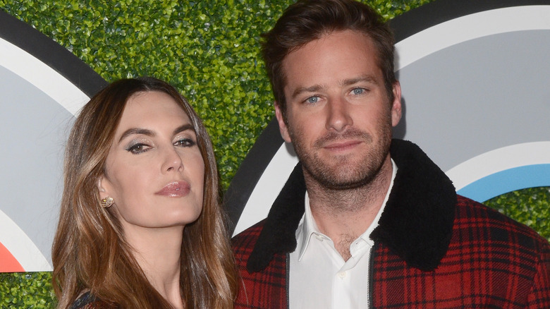 Elizabeth Chambers, Armie Hammer posing