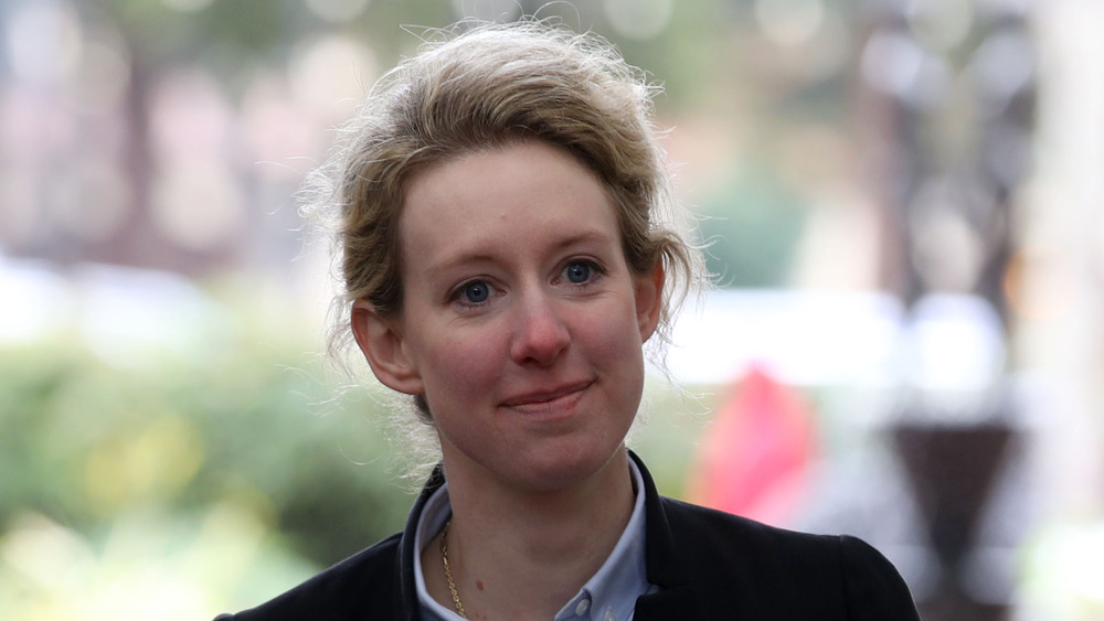 Elizabeth Holmes smiling