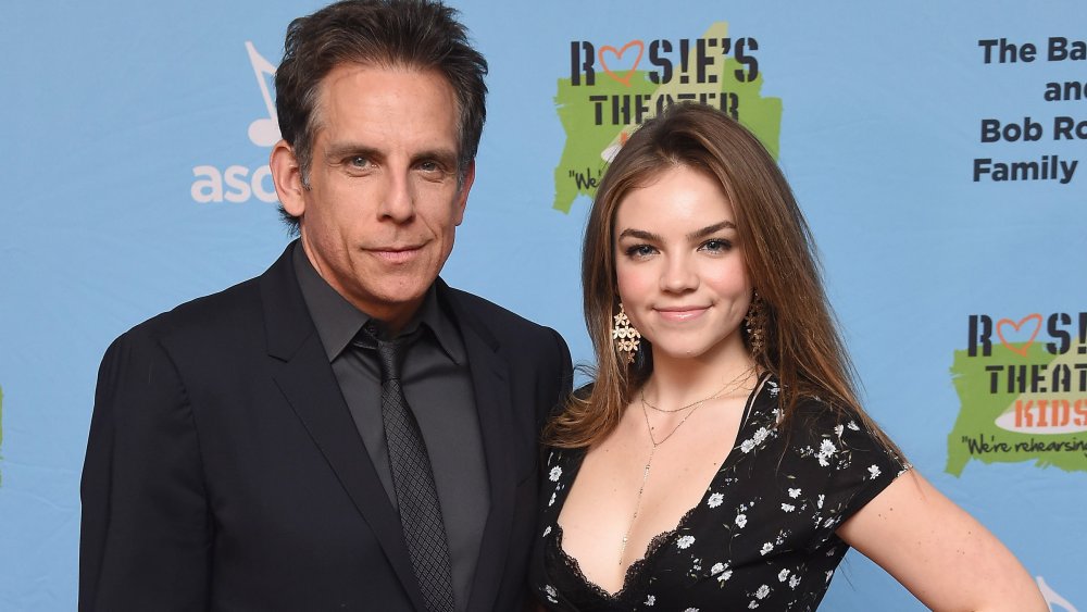 Event honoree Ben Stiller and daughter Ella Olivia Stiller attend 2019 Rosie's Theatre Kids Fall Gala