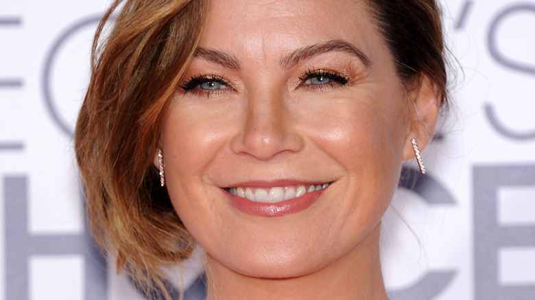 Ellen Pompeo smiling at an event