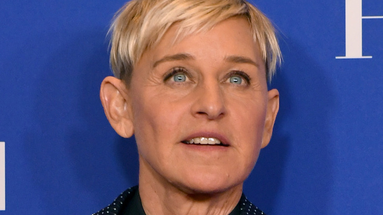 Ellen DeGeneres at the Golden Globes