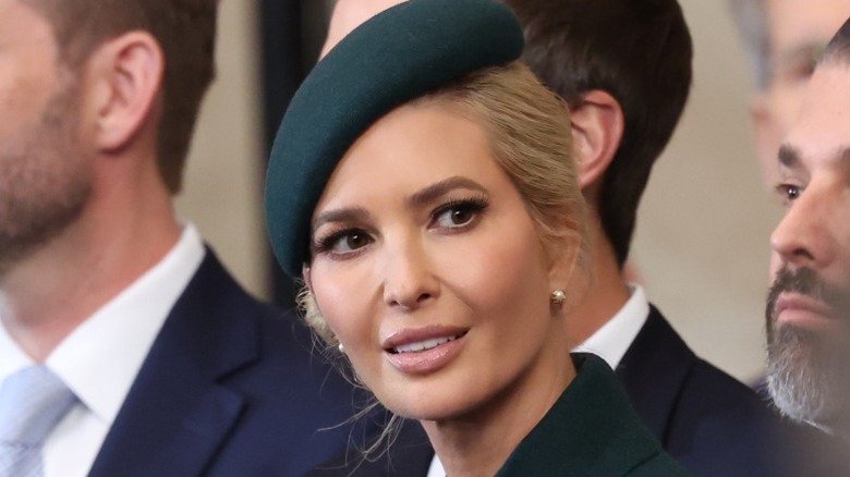 Ivanka Trump attends the swearing-in ceremony for President Donald Trump on January 20, 2025